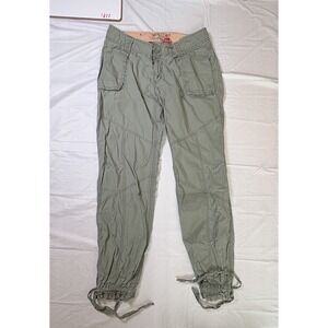 Womens Mossimo‎ Supply Co Green chino jogger pants, army green, size 9, Juniors